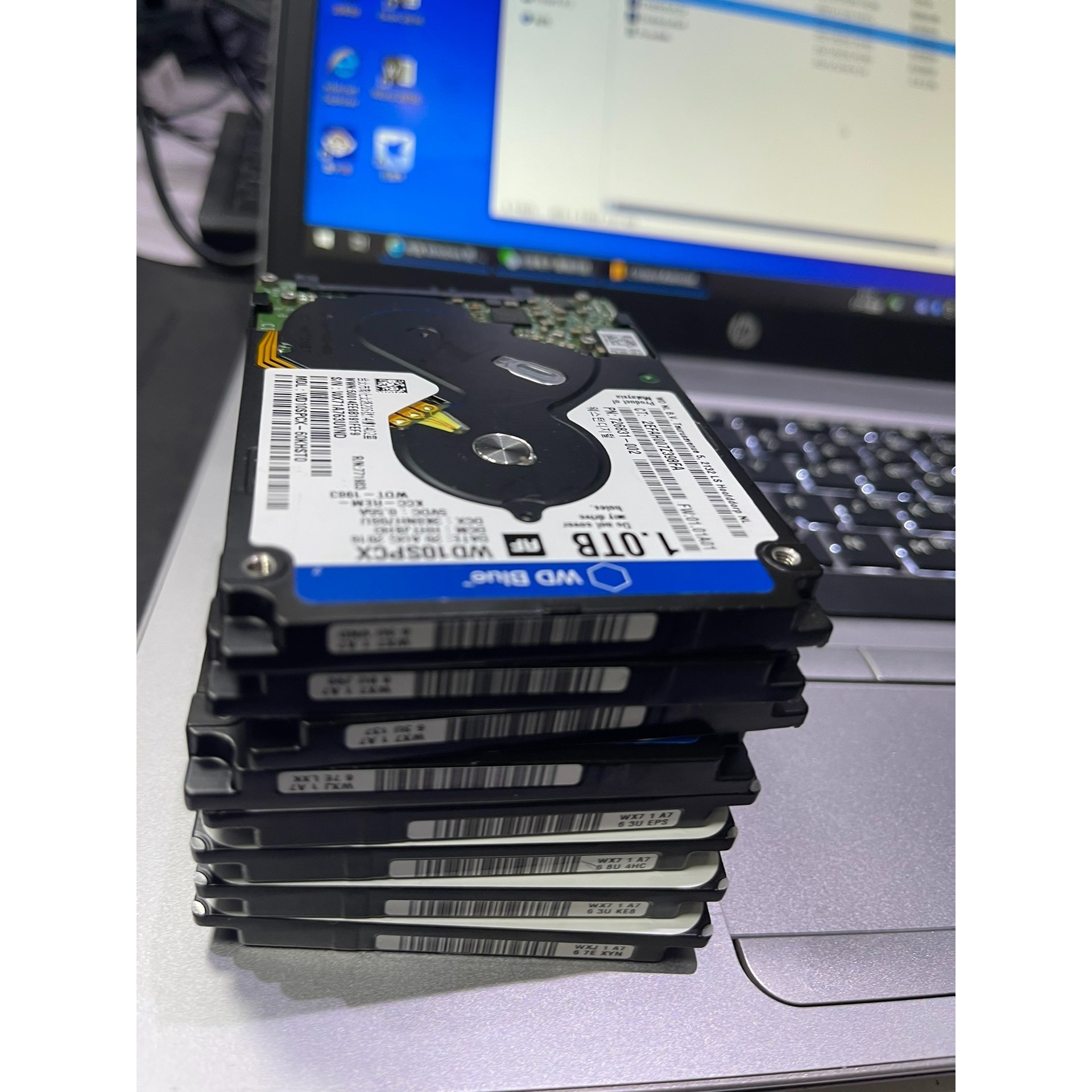 【议价产品】垂直盘西数1t 7mm机械盘.wd10spcx.拆机件询价