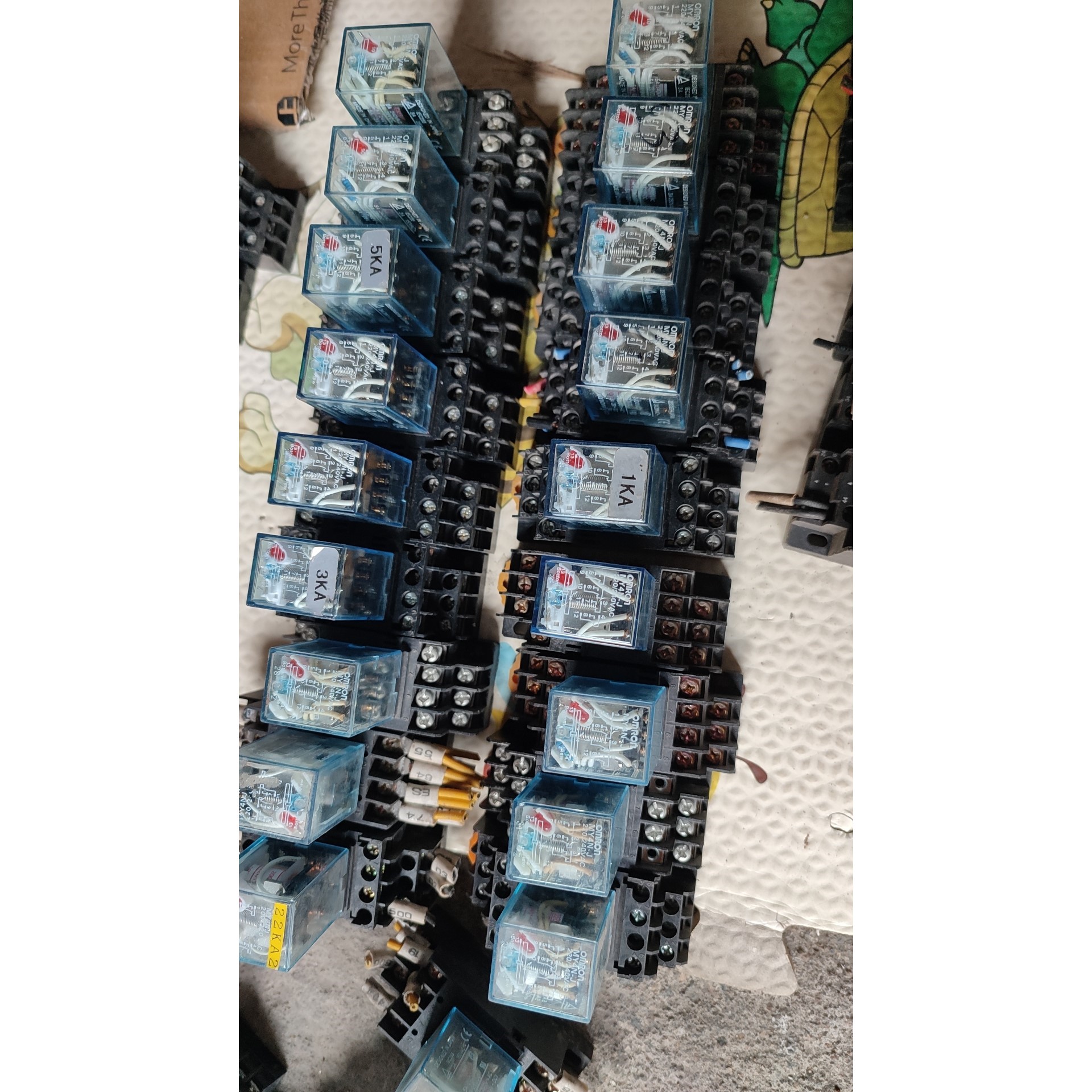 【议价产品】欧姆龙继电器 MY4NJ 拆机包好用,成色如图,有DC24V询