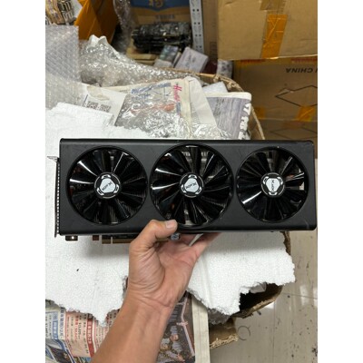 【议价产品】讯景RX5600XT 6G.三风扇带背板,6+8P供电,成色询价