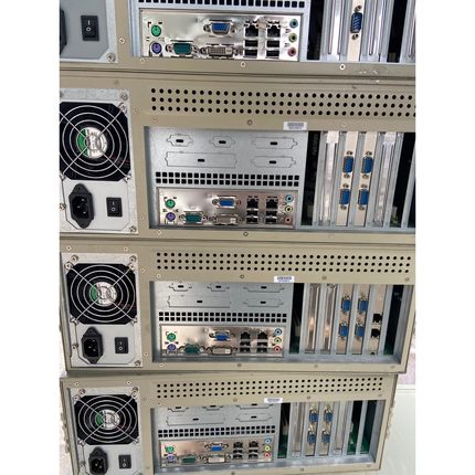 【议价产品】9.5新 凌华工控机 RK-610 I7-3770CPU 8询价