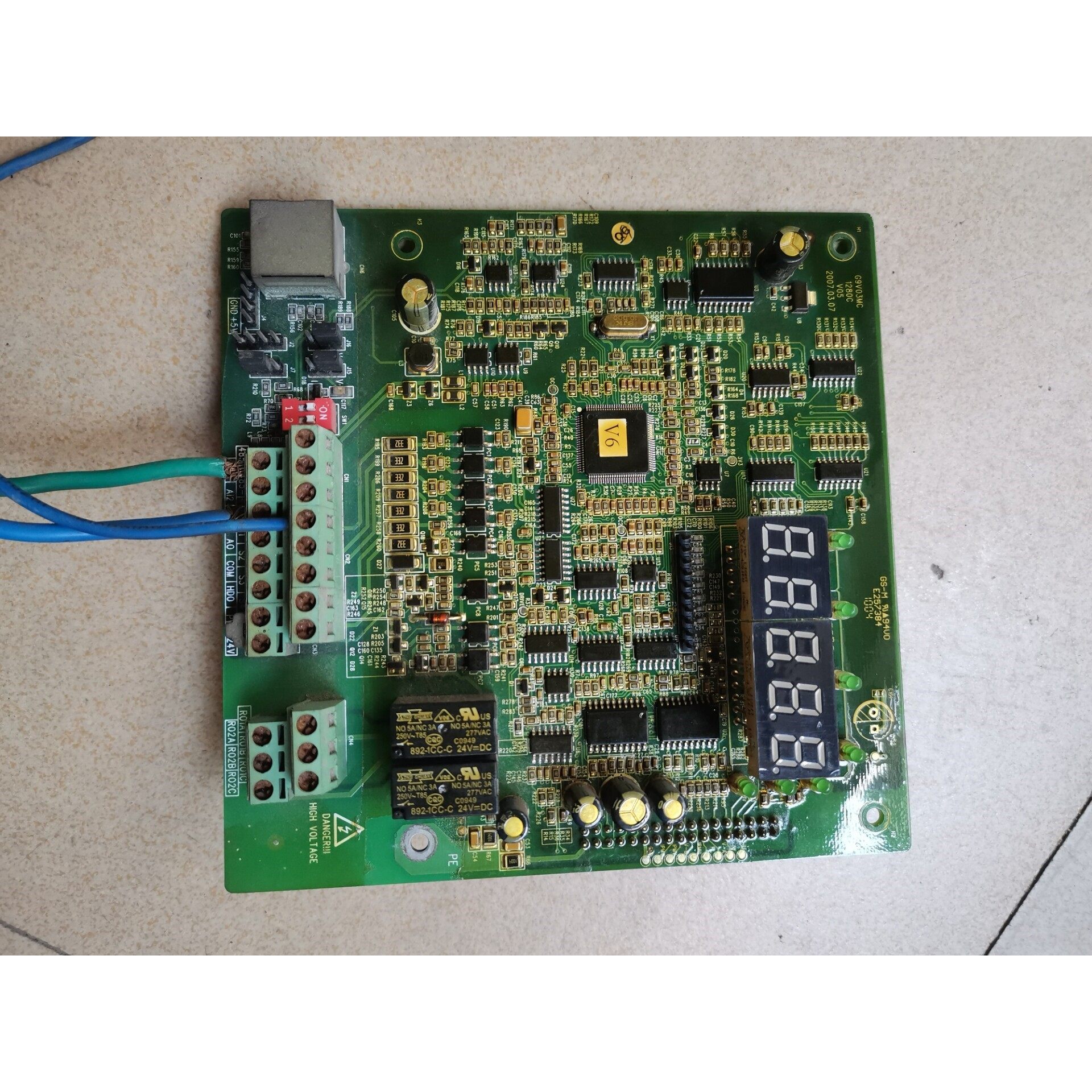 【议价产品】二手拆机英威腾CHF100变频器主板G9V03MC 1280询价