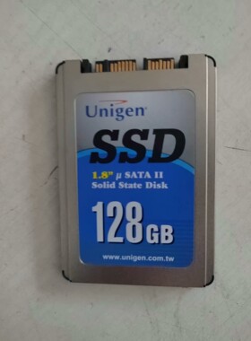 【议价产品】Unigen SSD 1.8u sata ll 128G 固询价