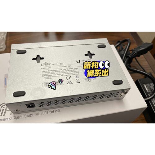【议价产品】ubnt usw 60w poe 八口,升级了设备因此转让,询价