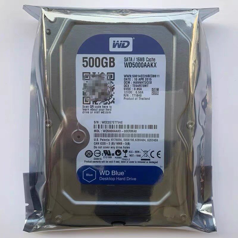 【议价产品】西数蓝盘500G单碟串口询价