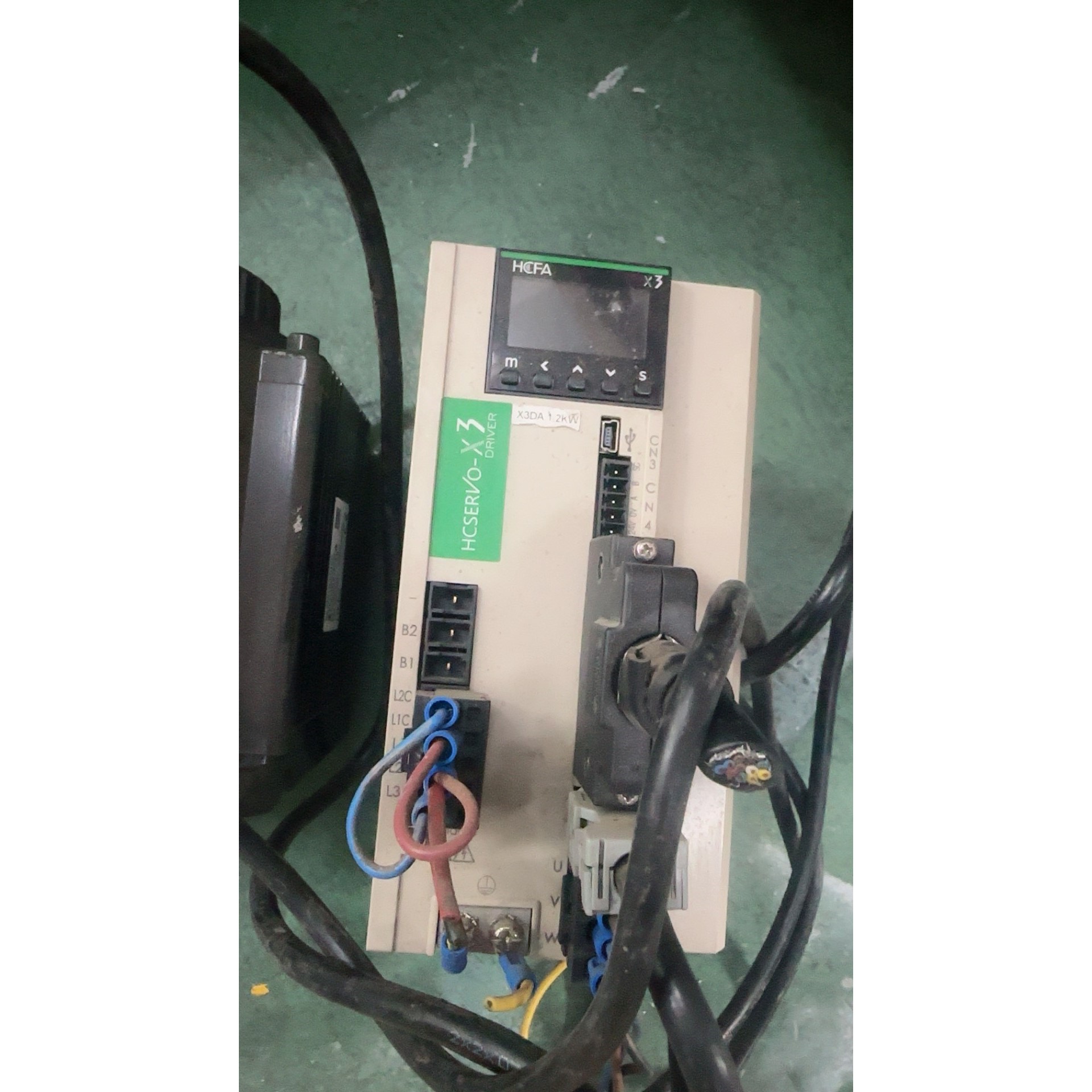 （议价产品）禾川伺服，1.2KW、X3DA120A-A、成色新、质量功能