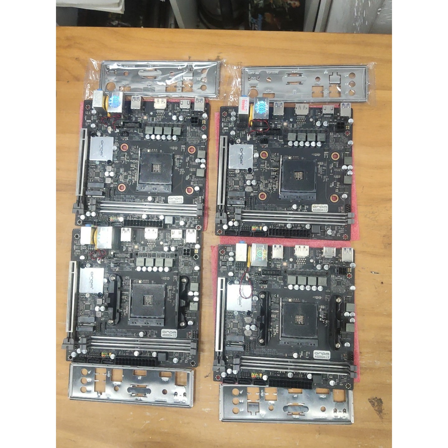 【议价产品】昂达A520SD4-itx主板4片,充新成色 AM4接口,默询价