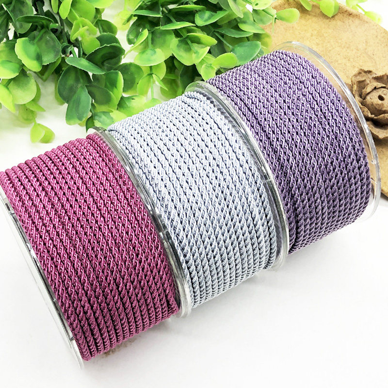 3MM BRAID LINE 13M DIY MATERIAL LINE BRACELET NECKLACE ROPE JADE PENDANT PENDANT ROPE HAND-WOVEN ROPE