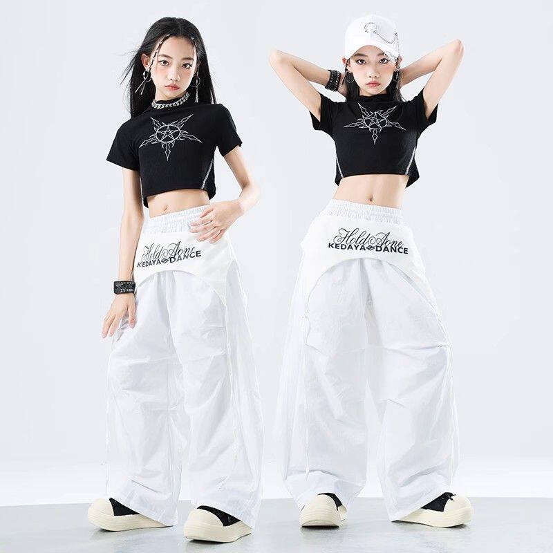 女童爵士舞街潮服夏季款jazz练功