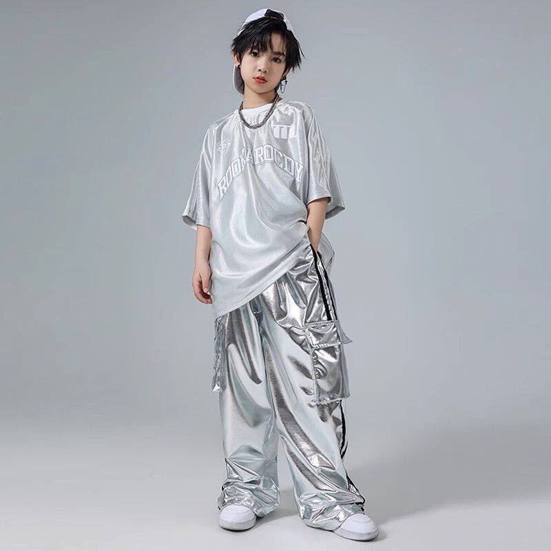 嘻哈童装潮牌街舞儿童中大童潮服