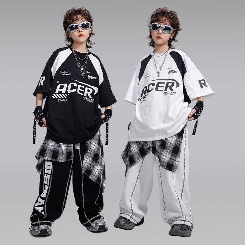 街舞儿童潮服男童嘻哈酷帅T恤hiphop架子鼓服女童爵士舞演出服装,童装/婴儿装/亲子装,儿童演出服,淘宝优惠券,粉丝福利购,淘宝优惠卷