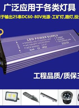 led驱动器路灯工矿灯防爆灯防水恒流镇流器50w亚明照明通用配件