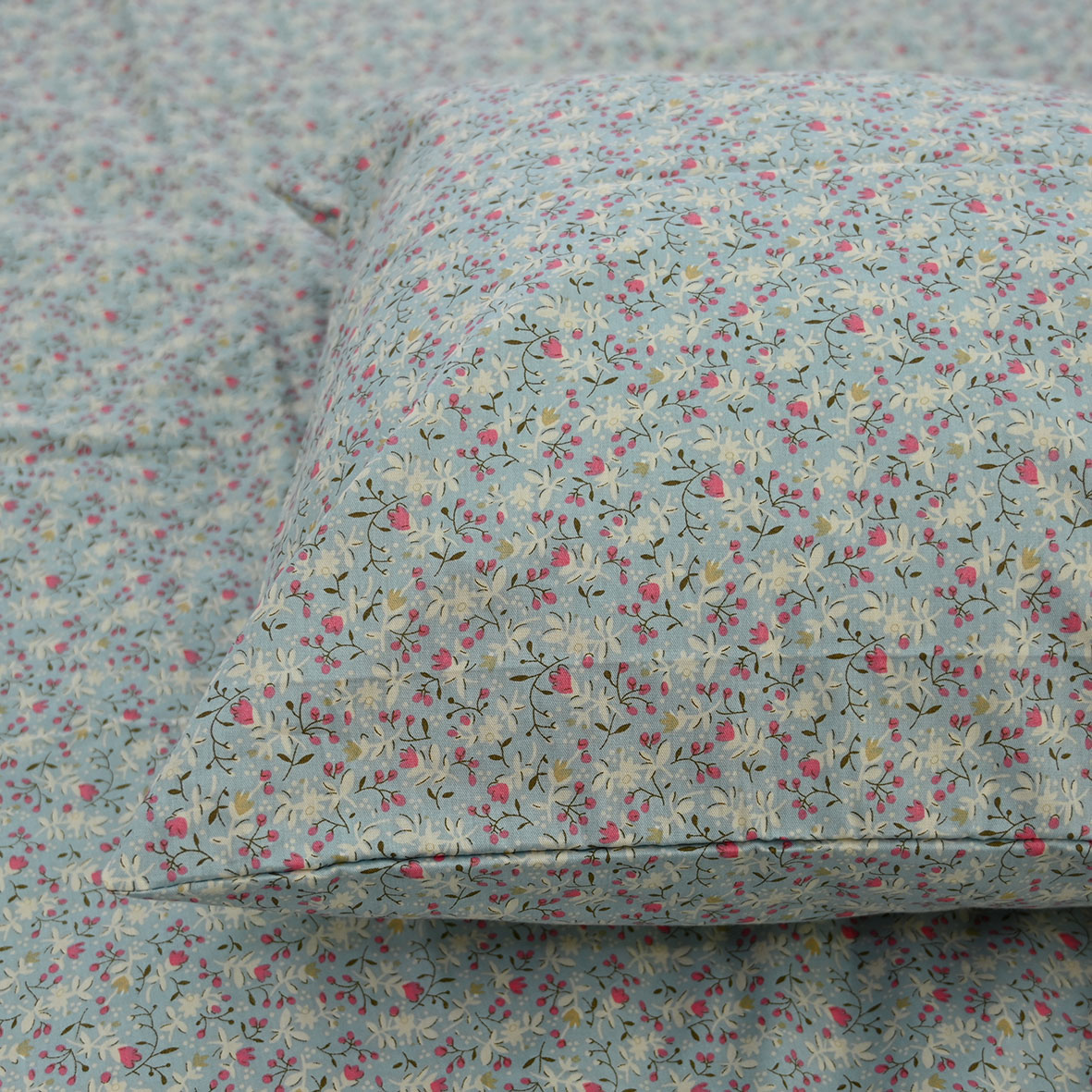 小碎花纯棉全棉48×74信封一只对枕套单只床上加厚学生成人