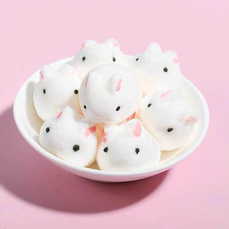 网红小兔子蛋糕装饰装扮