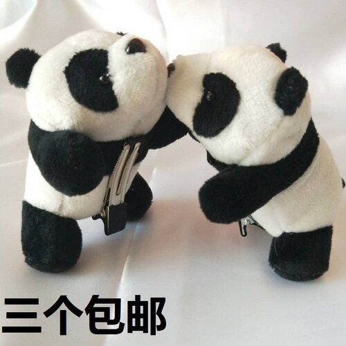 毛绒公仔趴熊卡通可爱基地发夹