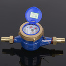 家用水表自来水4分6分旋翼式 数字水表铜接头冷热水表防滴漏型水表