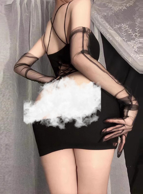 黑色针织内搭连衣裙女辣妹秋冬子冬季紧身性感纯欲套装