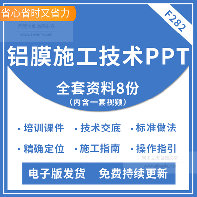 铝模施工综合篇（含培训课件、技术交底、施工标准做法）精确定位