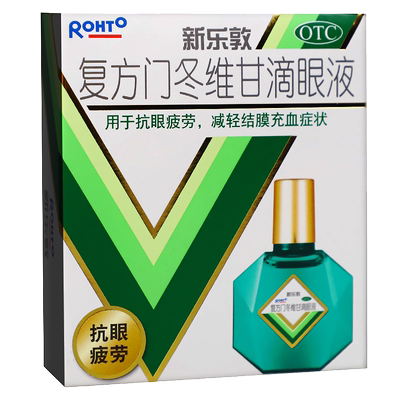 【曼秀雷敦】复方门冬维甘滴眼液13ml*1瓶/盒