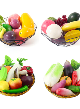 样板间厨房仿真蔬菜水果