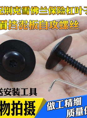 适配别克GL8ES/GL8S-25S/GL6阅朗前后轮叶子板内衬固定内六花螺丝