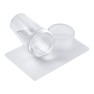 指甲法式白边硅胶印章转印神器做美甲的辅助工具法边按压模板模具