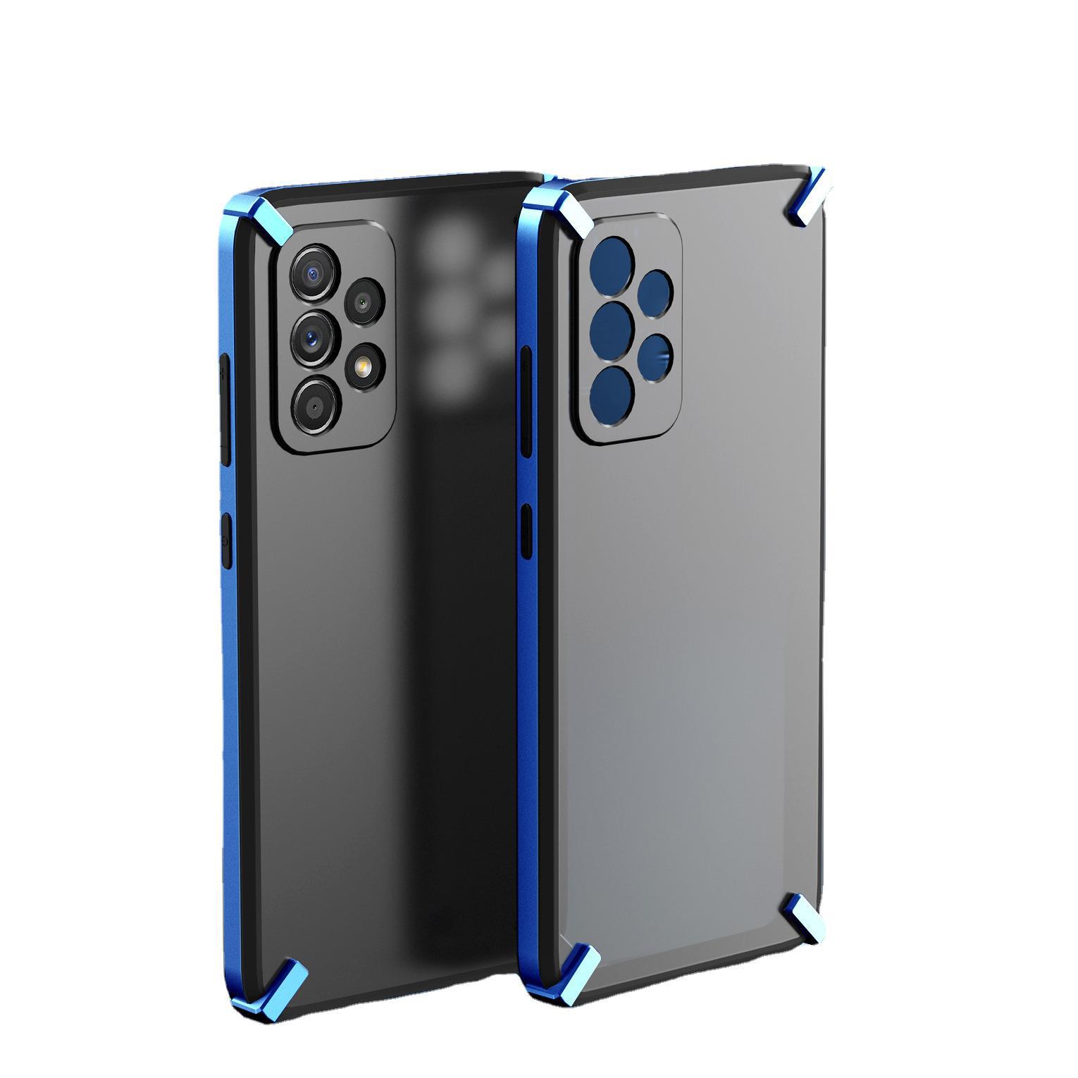 适用三星a525G手机壳炫酷4g镜头精孔全包四角防摔双层手机壳