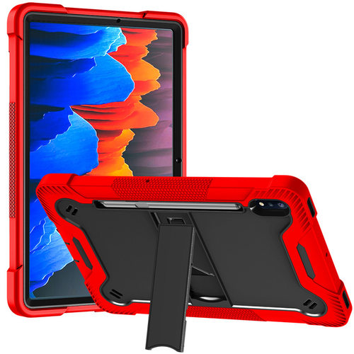 适用三星Tab S9Ultra X910平板套S9Plus S9硅胶PC支架防摔保护壳