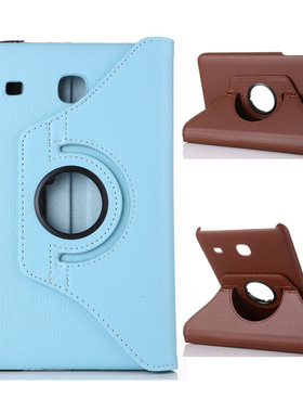 适用三星T377V平板保护套 Tab E 8.0旋转皮套 T375保护套