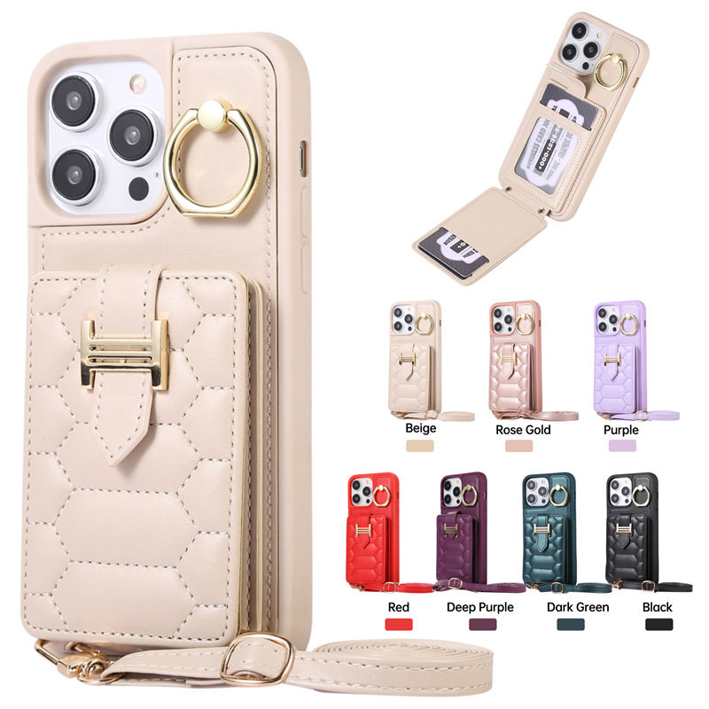 指环扣皮套插卡保护壳