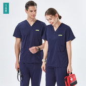 手术衣短袖 洗手服隔离衣手术室刷手服口腔男女医生工作服高端定制