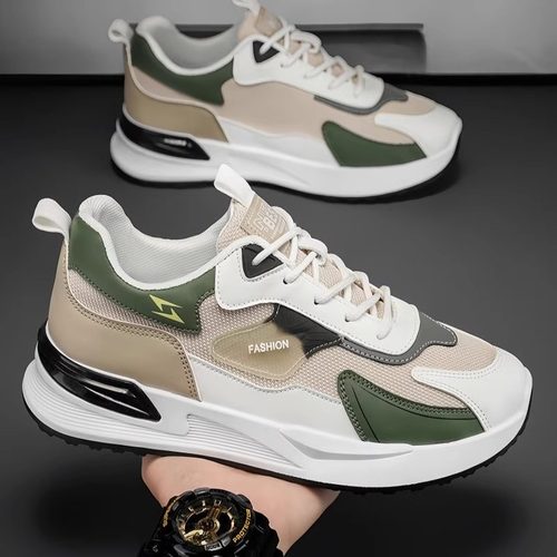 潮流百搭男士休闲鞋防滑运动鞋