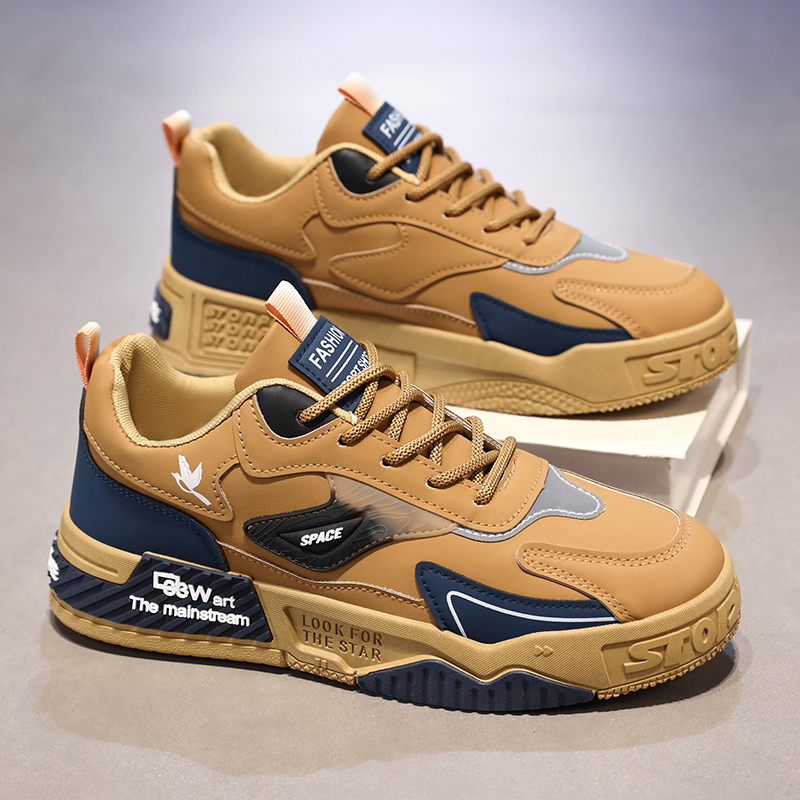 2025新款拼色德训男鞋