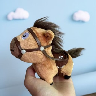 新年小马挂件毛绒玩具可爱马公仔生日礼物包挂玩偶小马年挂件