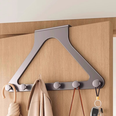 入户门后背挂钩强力承重衣帽挂架