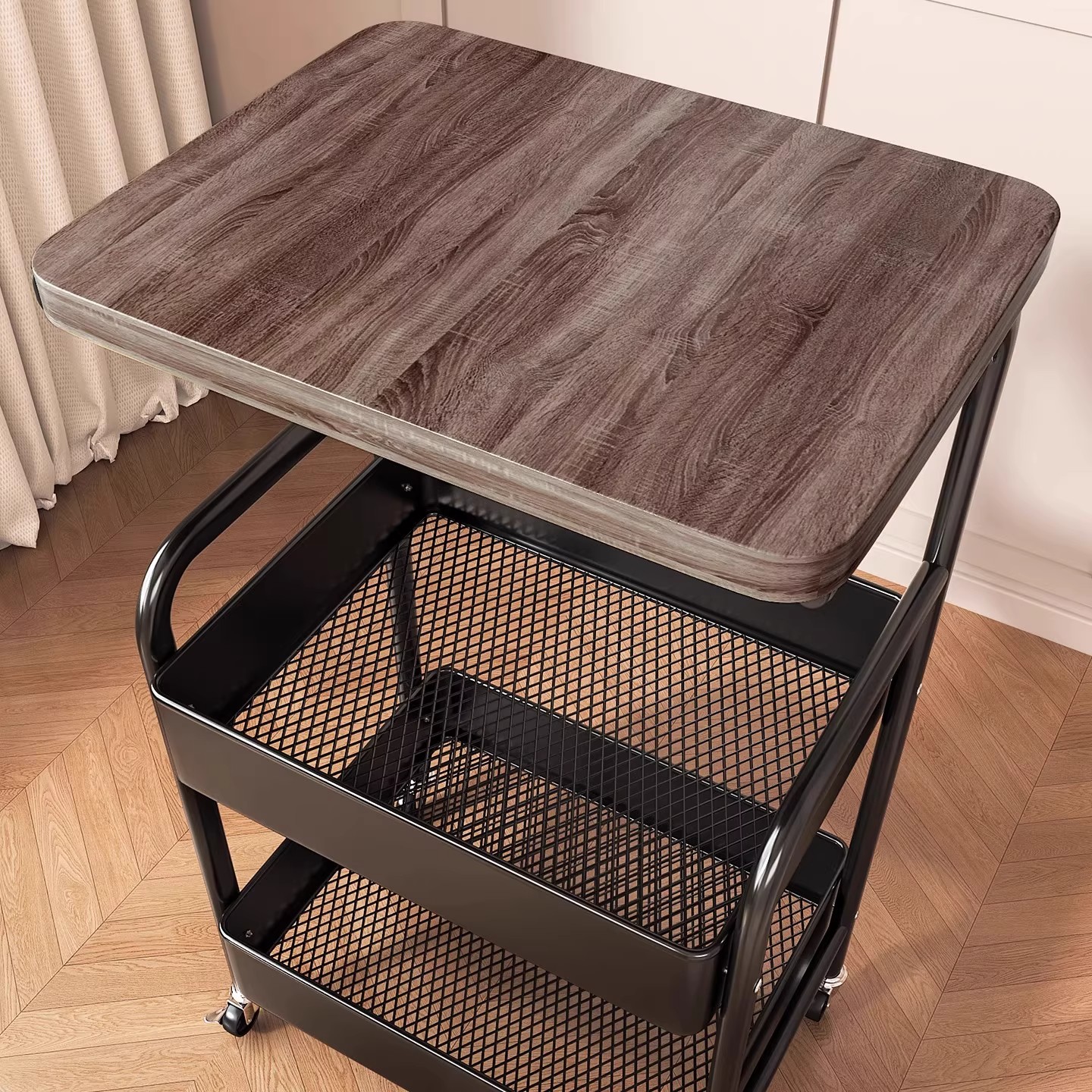 厨房多功能2025新款小推车置物架