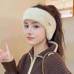 短期旅行必备神器冬天额头防风帽保暖耳罩加绒哈尔滨旅游防寒装备