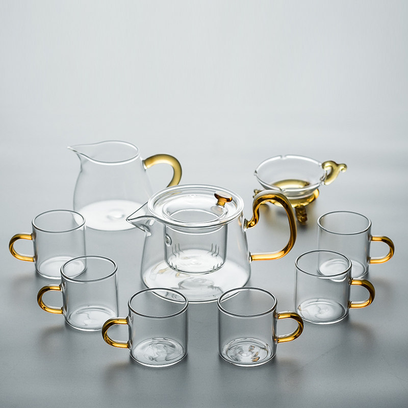 弘博臻品防烫玻璃茶具整套家用简约干泡茶盘茶杯过滤冲茶器泡套组在类目 餐饮具, 茶具, 功夫茶具中 - 来自Buy2taobao.com提供专业的淘宝代购服务