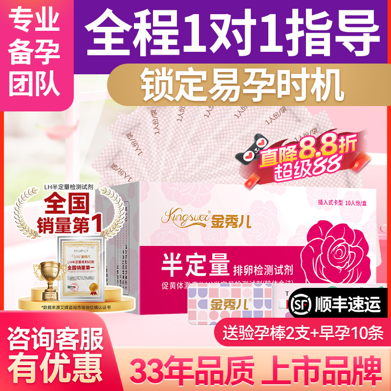 [测4小时黄金排卵]金秀儿半定量