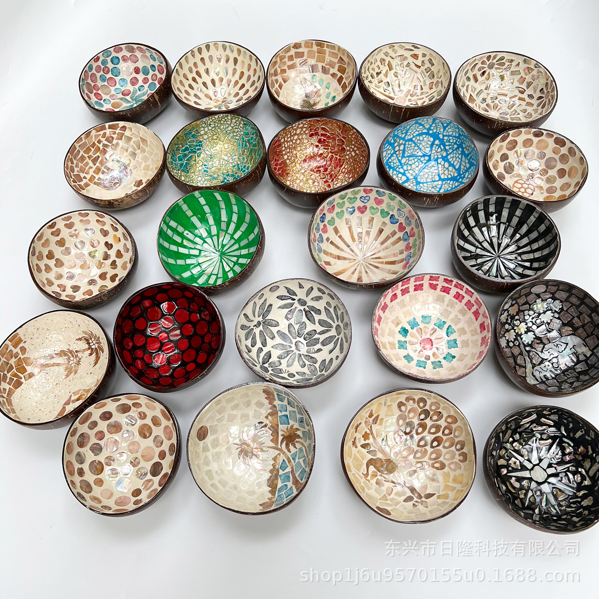 椰壳碗玄关钥匙收纳盘装饰收纳碗