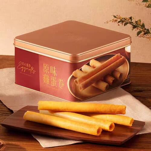 临期特价美心原味鸡蛋卷448g零食