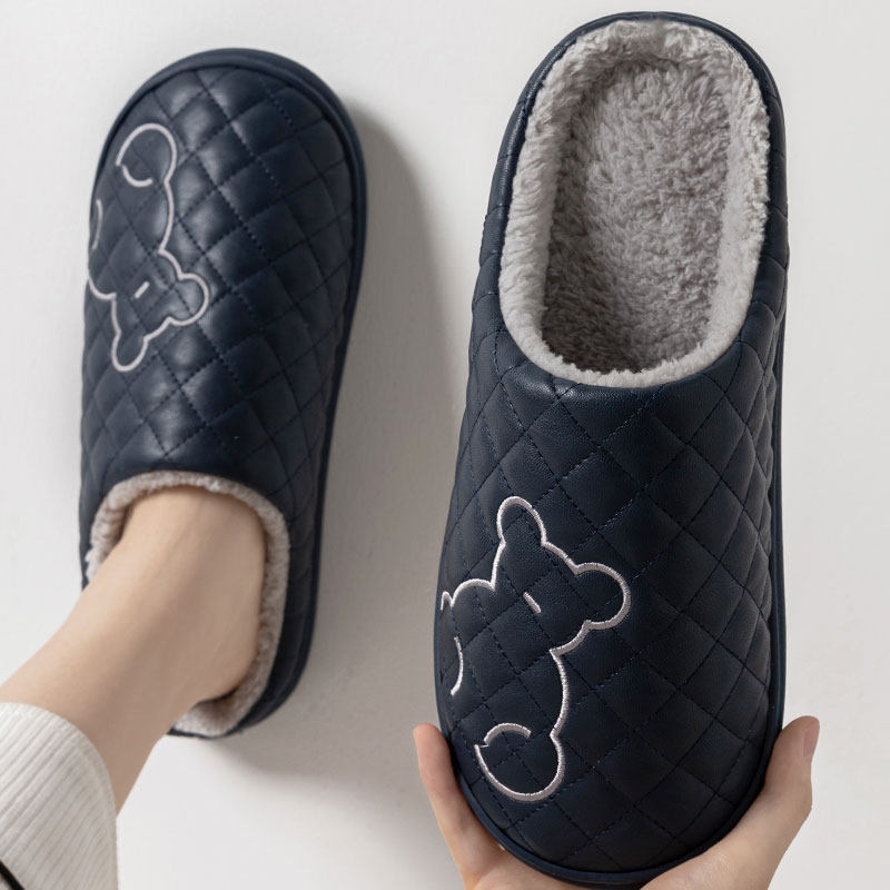 防水棉拖鞋男士冬季防滑室内家居2025新款情侣保暖加绒棉鞋女冬天,居家布艺,居家棉拖/棉鞋,淘宝优惠券,粉丝福利购,淘宝优惠卷
