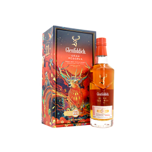 进口 Glenfiddich格兰菲迪21年700ml单一麦芽苏格兰威士忌洋酒原装