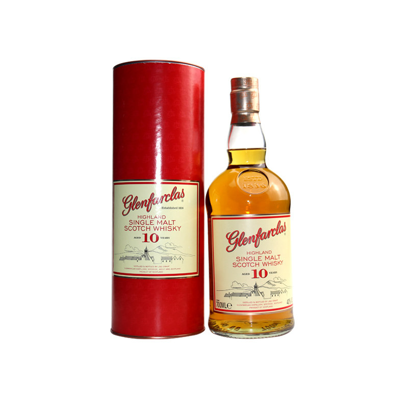 格兰花格10年单一麦芽威士忌glenfarclas 10year single malt洋酒