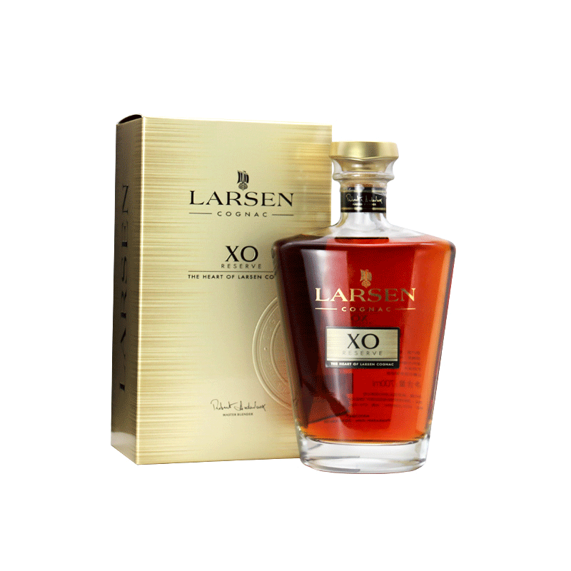 拉森帆船 xo珍藏干邑白兰地larsen cognac法国原装进口洋酒700ml