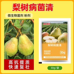 梨树病菌清专用药梨树锈病黑斑病梨树病菌清抑制病菌内吸渗透专用