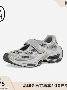 ASH女鞋2026春夏新款DRAKE魔术贴运动玛丽珍厚底休闲鞋