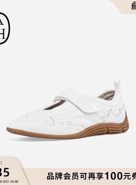 ASH女鞋2026春夏新款MAGDA魔术贴浅口单鞋女运动玛丽珍鞋