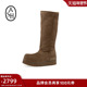 ASH女靴2025秋冬QUEBEC时尚 高筒雪地靴女圆头厚底增高长靴