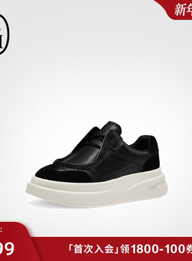 ASH女鞋IKON松糕鞋女厚底真皮百搭运动休闲鞋