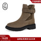 ASH女鞋 2025秋冬MARGOT切尔西靴厚底增高户外西部靴女短靴